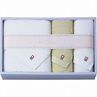 やさしいたおる　バス・フェイスタオルセット　グリーン