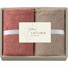 ｔａｆｕｗａ　ウォッシュタオル２枚セット　ピンク