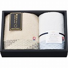 瀬戸内テーラー　あかつき　フェイス・ウォッシュタオルセット　ベージュ