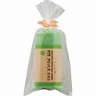 クレパスタオル　タオルハンカチ　グリーン