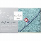 デイリープレーリー　リバーシブルタオルハンカチ　ブルー