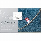 デイリープレーリー　リバーシブルタオルハンカチ　ネイビー