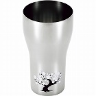 燕熟の技　感温ステンレスタンブラー　桜