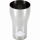 燕熟の技　感温ステンレスタンブラー　赤富士