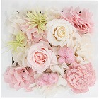 プリザーブドウォールフラワー（スクエア）　ピンク