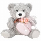 フラワーベア　くまのきもち　ピンクハート