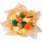 スカーレットブーケ（ソープフラワー）　オレンジ