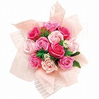 スカーレットブーケ（ソープフラワー）　キャンディピンク