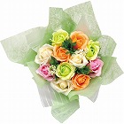 スカーレットブーケ（ソープフラワー）　プリティミックス