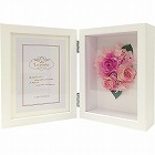 レ・ペタルフォトフレーム（プリザ・造花）　ピンク