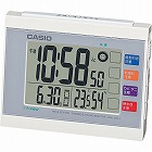 カシオ　生活環境お知らせ電波時計　　ホワイト