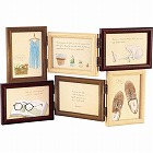 ブラン　インテリアフォトフレーム　６窓