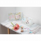 フォトデコムガラスフレーム手形足形（お仕立券）