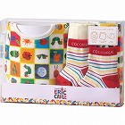 ソックスギフトボックス（はらぺこあおむし）　キューブ