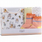 ソックスギフトボックスこぐまちゃん　オフホワイト
