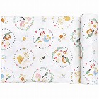 サンリオベビー　ガーゼおくるみ　フラワーリング