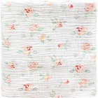 スワドルデザインズ　モスリンブランケット１枚　ピーチピンクフローラル