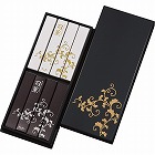 日本香堂　司薫　二種香（白檀・沈香）８箱入（塗箱入）