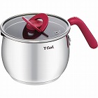 ティファール　オプティスペース　ＩＨステンレスマルチポット（１６ｃｍ）　ルージュ