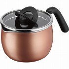 ティファール　オプティスペースマルチポット（１４ｃｍ）　シナモンブラウン