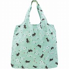 くろちく　ショッピング　エコバッグ　子猫と小花