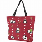 くろちく　和のマルチトートバッグ　パンダ