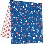 くろちく　両面ガーゼてぬぐい　葵さくらんぼ