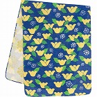 くろちく　両面ガーゼてぬぐい　黄檗花