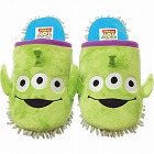 ディズニーモップスリッパ　トイストーリー　エイリアン　グリーン