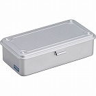カラートランク型工具箱　シルバー