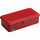 カラートランク型工具箱　レッド