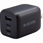 エレコム　キューブＡＣ充電器（Ｃ×２＋Ａ×１）ＰＤ対応６５Ｗ　ブラック
