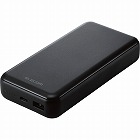 エレコム　モバイルバッテリー　２００００ｍＡｈ　Ｃ＋Ａ　２０Ｗ　ブラック