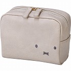 ディック・ブルーナ　ミッフィーポーチ　グレージュ