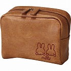 ディック・ブルーナ　ミッフィーポーチ　ブラウン