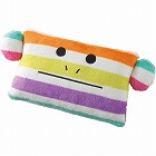 クラフトホリック　ピロークッション＆フェイスバッグ（ロリス）　ロリス（マルチボーダー）