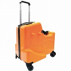 子供が乗れるスーツケース　マリーゴールド