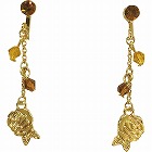 ディズニー　イヤリング　ベル