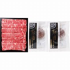 銀座吉澤　松阪牛すき焼き・シルクハンバーグセット（計６４０ｇ）　☆
