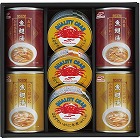 マルハニチロ　ふかひれスープ・かに缶詰詰合せ　☆