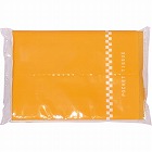 ポケットティッシュ（６Ｗ）　ドレンチェリー・ターコイズブルー・オレンジ