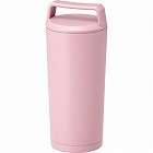 ハンドル付ステンレスタンブラー（３６０ｍｌ）　ピンク