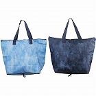 デニム柄ビッグトート　ブルーデニム