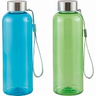 再生樹脂でできたクリアボトル（５００ｍｌ）