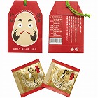 健康祈願梅昆布茶（金箔入・ことわざカード入）　☆