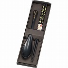 箸・スプーン　桜　　黒