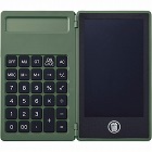 電卓付き電子メモ（４．４インチ）　オリーブ