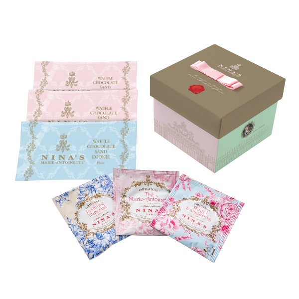 ニナス　マリー・アントワネット　ニナスオリジナルシークレットガーデンティータイム　6個　☆