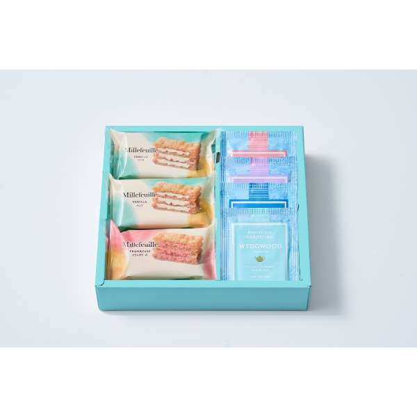 ミルフイユ＆ウェッジウッドティーバッグセット　7個　☆