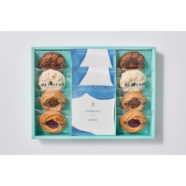 ４種の焼き菓子＆ロイヤル　コペンハーゲン　ドリップコーヒーセット　　11個　☆